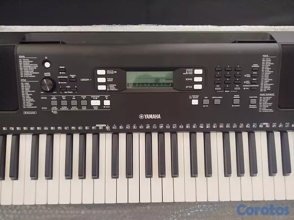 instrumentos musicales - PIANO YAMAHA PSR E373 SENSIBLE !!COMO NUEVO!! 3