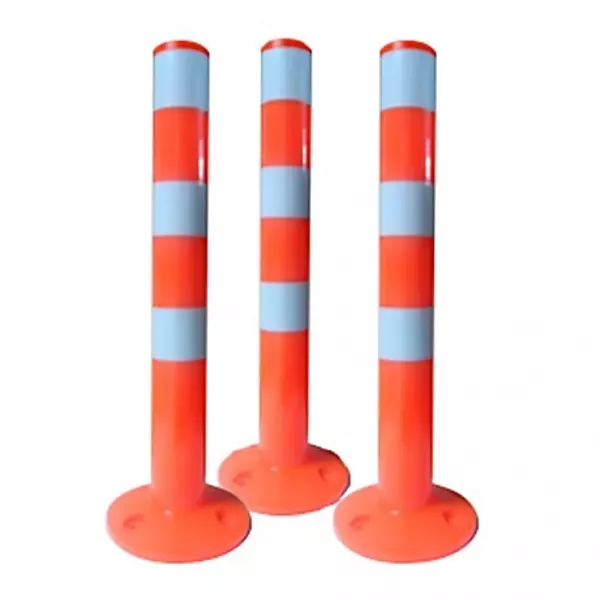 herramientas, jardines y exterior - Delineador de camino de poste con reflectante Vial Seguridad CONO Piloto 2