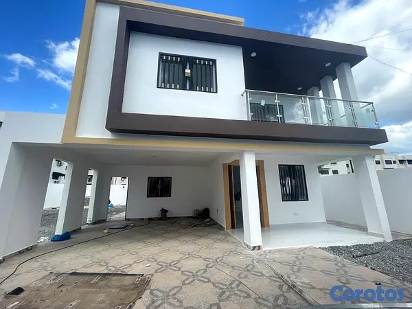 casas - venta de casa en la autopista de san isidro prado oriental  4