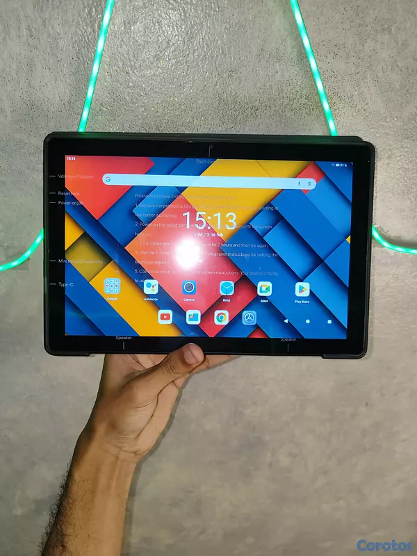 celulares y tabletas - Tablet 10.1" Android Tablet con procesador Octa-core, 10 GB de RAM, 128 GB 2
