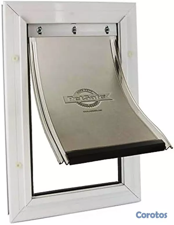 animales y mascotas - Puerta PetSafe Freedom para Mascotas (Aluminio) -  3