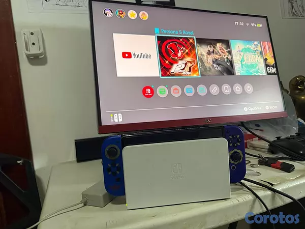 consolas y videojuegos - Nintendo Switch Oled Zelda 3