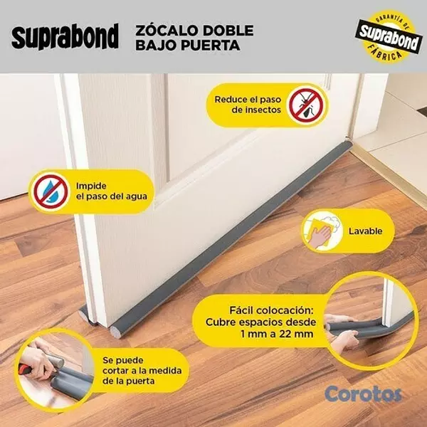 decoración y accesorios - Espuma para puertas, impide el paso del agua e insectos - tope para Puerta 3