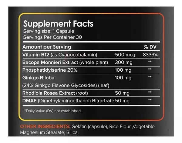 Salud y Equipamiento Médico - Brain Supplement Nootropics 2
