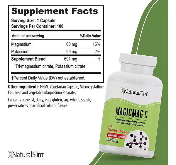 Salud y Equipamiento Médico - Capsulas De Magnesio Antiestres Naturalslim 2