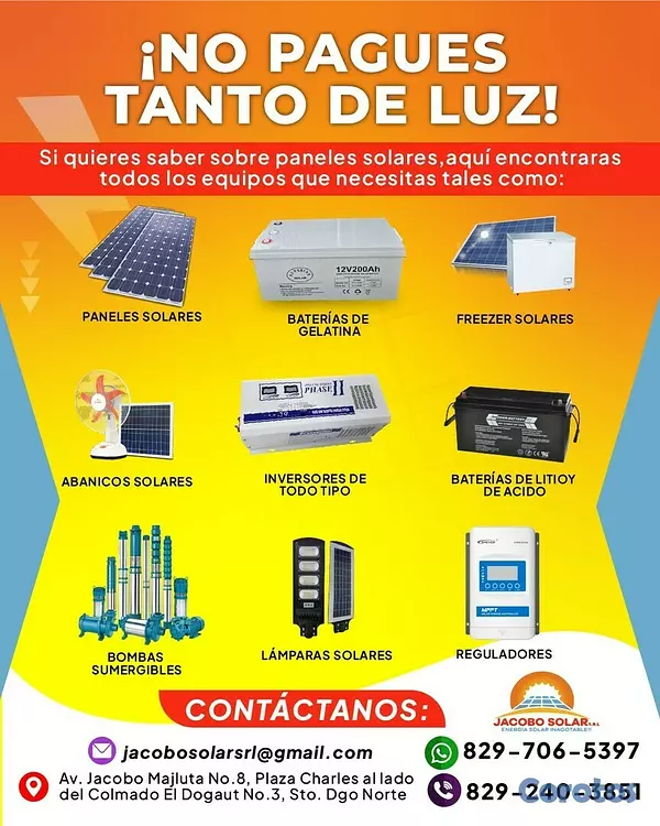 plantas e inversores - FREEZER BATERIAS FREIDORA INVERSORES 6