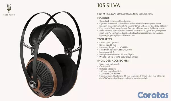 camaras y audio - MEZE AUDIO 105 SILVA 1