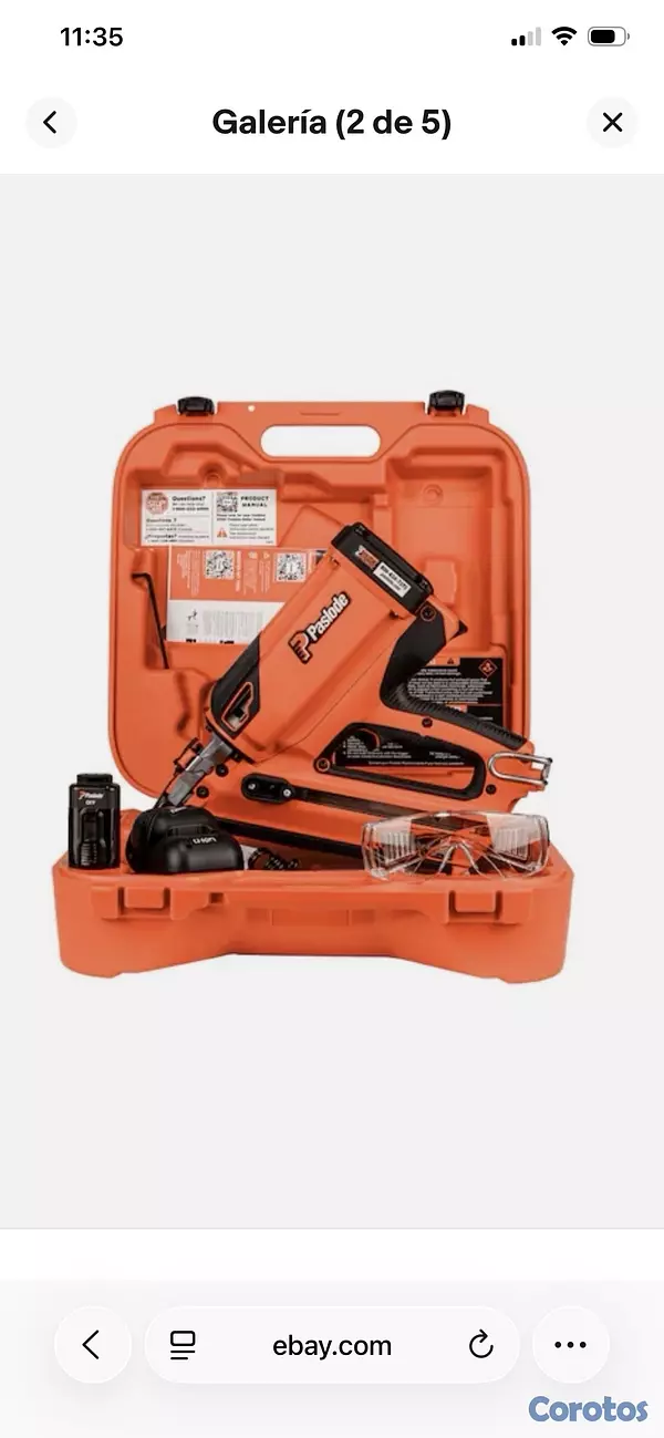 equipos profesionales - clavadora 30” 6