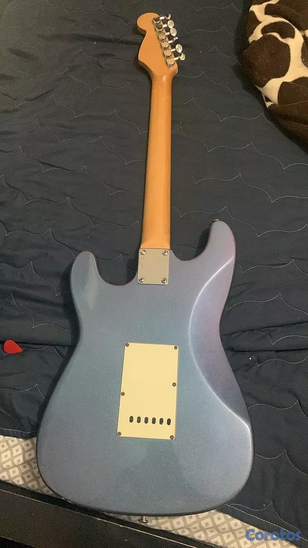instrumentos musicales - Guitarra Electrica Custom + Amplificador + 2 Pedales 4