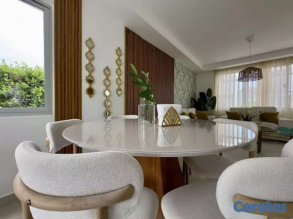 casas vacacionales y villas - Villa en alquiler amueblado en vista cana, Bávaro  3