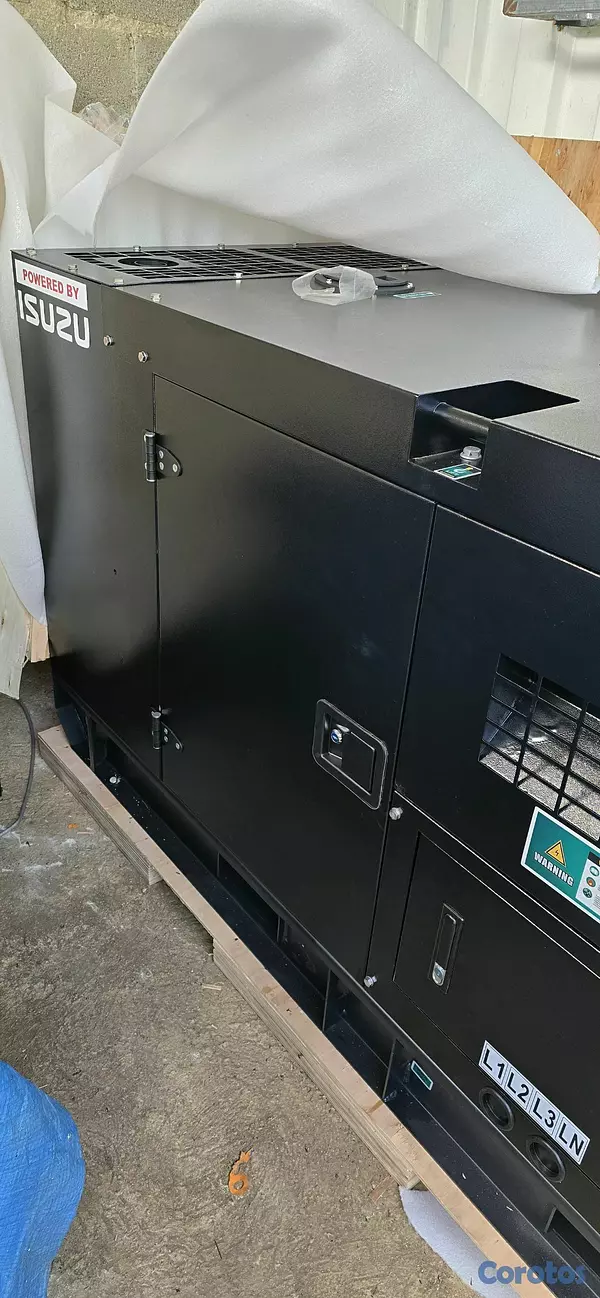 plantas e inversores - Planta Eléctrica 30kw Isuzu Silenciosa  2