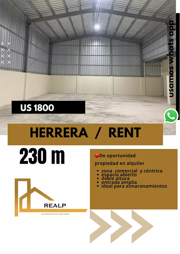 oficinas y locales comerciales - Almacén en herrera 1