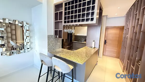 apartamentos - Alquiler en torre moderna de Naco 8