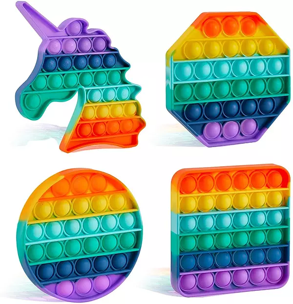 juguetes - Pop it Popis Popit Juguete para el estres. Fidget Toy 2
