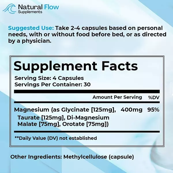 Salud y Equipamiento Médico - Complejo Magnesio Natural Flow 2