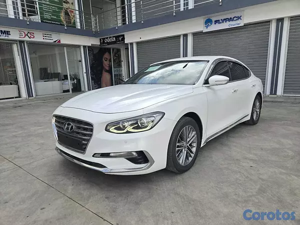 carros - HYUNDAI GRANDEUR 2018 BLANCO 10