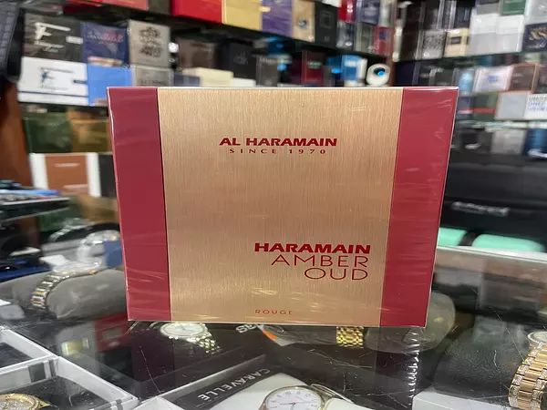 salud y belleza - Perfume Al Haramain Amber Oud “Rouge” 60mL- AL POR MAYOR Y AL DETALLE