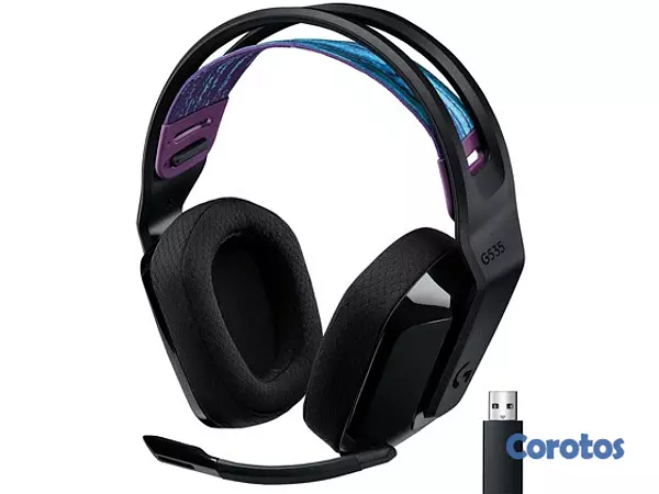computadoras y laptops - AUDIFONO CON MICROFONO LOGITECH G535 LIGHTSPEED WIRELESS GAMING HEADSET,COLOR NE 2