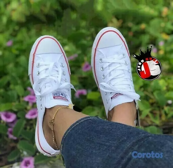 zapatos unisex - Teni Tenis Converse All Star Originales Chuck Taylor Blanco Original Bajito Low 1