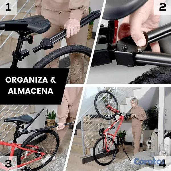 bicicletas y accesorios - Soporte Vertical para Bicicletas Bike Nook Go 7