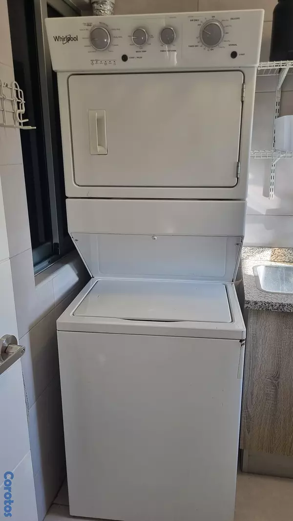 electrodomesticos - LAVADORA SECADORA TORRE WHIRLPOOL, 44LBS-20KG 2