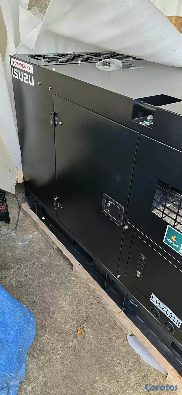 plantas e inversores - Planta Eléctrica 30kw Isuzu Silenciosa  3