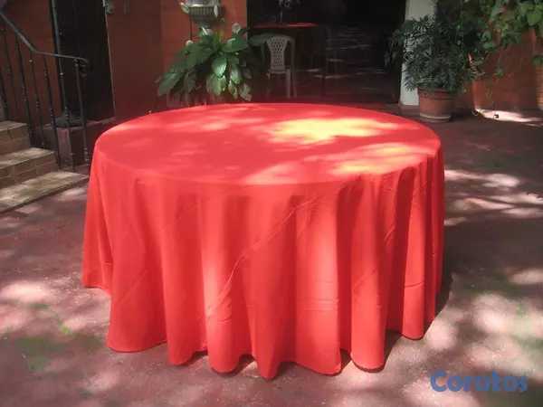 decoración y accesorios - MANTELES Y TOPES PARA MESAS DE 60 PULGADAS DE DIÁMETRO 2