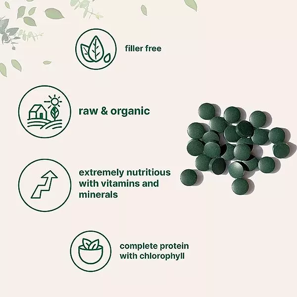 Salud y Equipamiento Médico - Clorella Y Espirulina 720 Tab 4