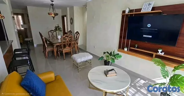 apartamentos - ALQUILÓ amueblado Airbnb temporada villa olga santiago  2