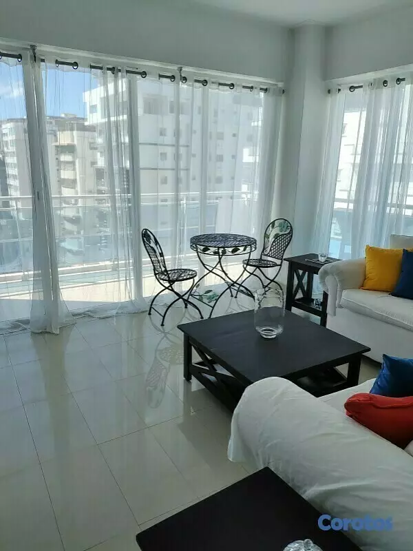 apartamentos - Excelente torre 2 habitaciónes, buen balcón con buena vista. Apartamento Fresco 2
