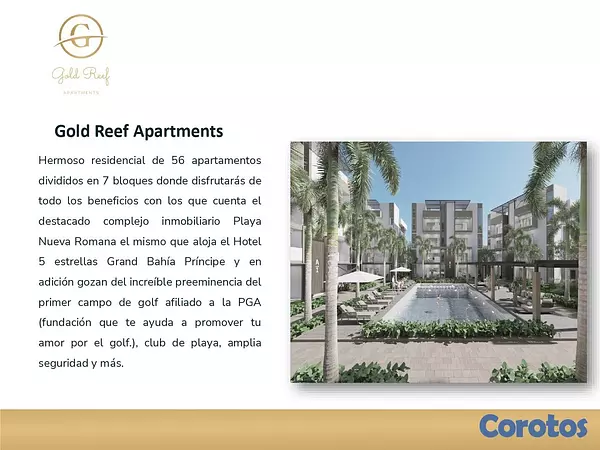 apartamentos - Gold Reef Apartments PLAYA NUEVA ROMANA 2