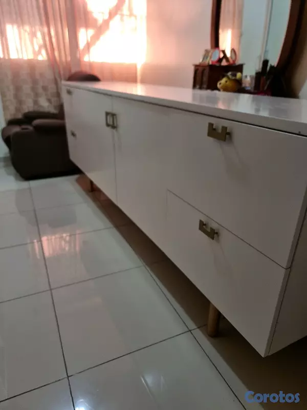 muebles y colchones - vendo credenza usada como nueva  6