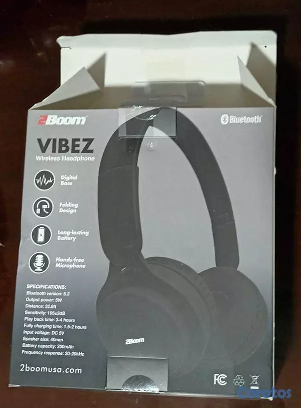 accesorios para electronica - Auriculares Bluetooth + cable auxiliar Jack 3.5 mm 7
