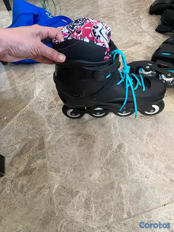 Artículos Deportivos - Combo patines Rollerblade + casco + protecciones 3