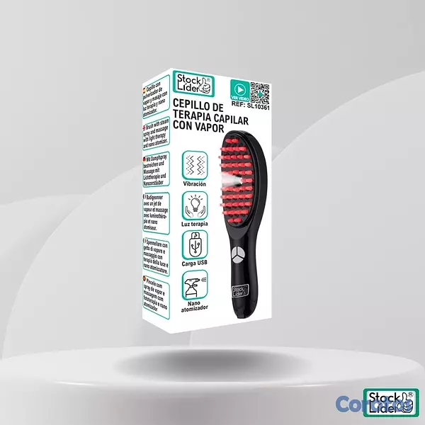 salud y belleza - (envío gratis)Cepillo de Terapia Capilar LED con Vaporizador(pago al entregar) 3