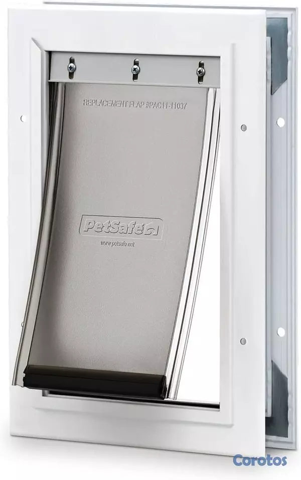 animales y mascotas - Puerta PetSafe Freedom para Mascotas (Aluminio) -  4