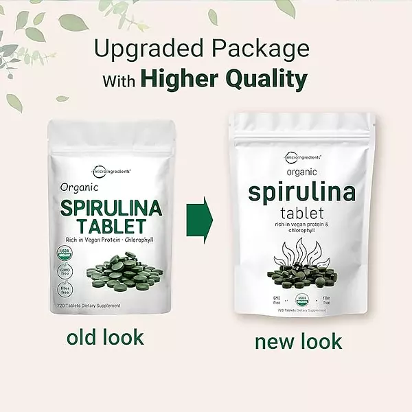 Salud y Equipamiento Médico - Clorella Y Espirulina 720 Tab 5