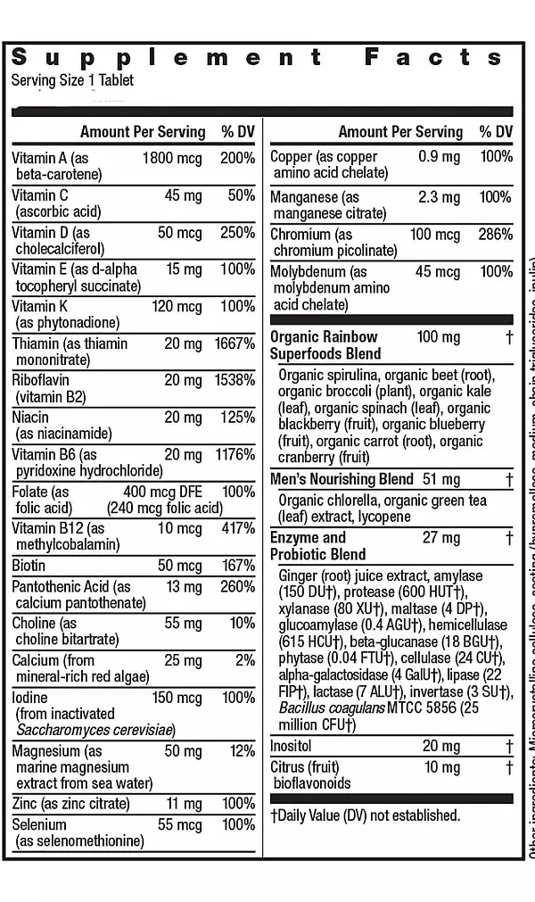 Salud y Equipamiento Médico - Multivitaminico 90 Tab Rainbow 2