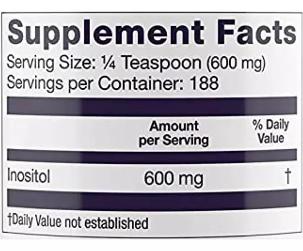 Salud y Equipamiento Médico - Inositol 113g - Healthy Origins 2