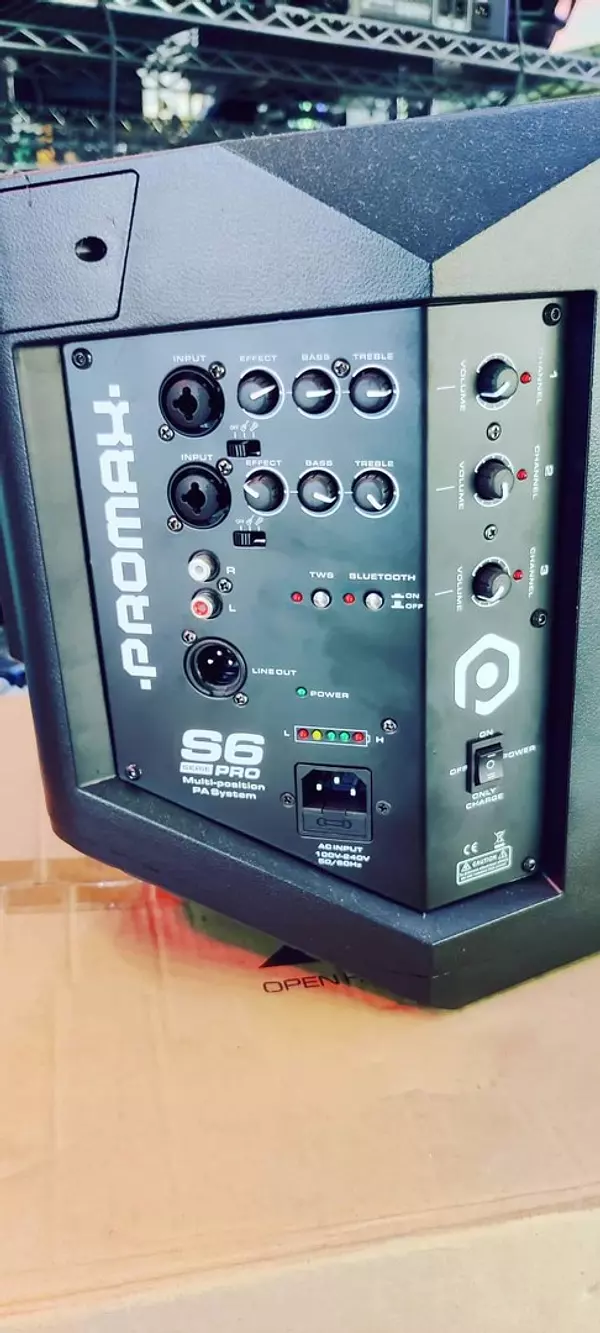 camaras y audio - Bocina amplificada S6 Pro 
✅️Para Bar,Restaurante  4