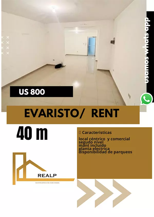 oficinas y locales comerciales - Local Evaristo céntrico 1