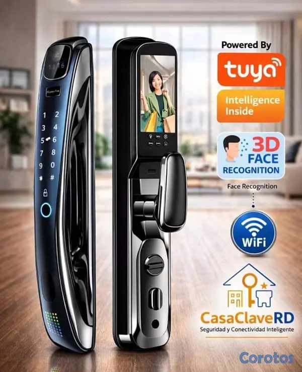 decoración y accesorios - Cerradura inteligente para puertas  3