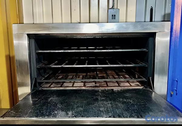 cocina - Horno de Gas para hornear pizza, pollo, lasaña y m 2
