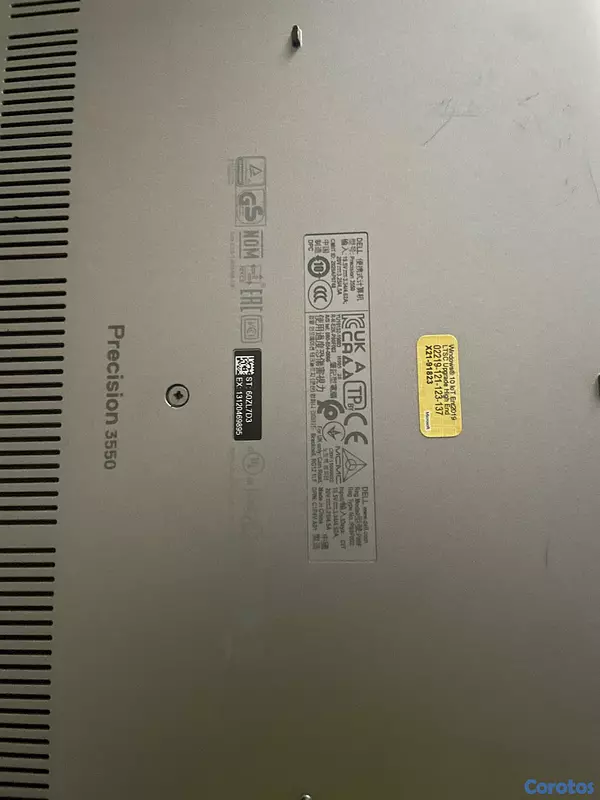 computadoras y laptops - Dell Precisión 3550 5