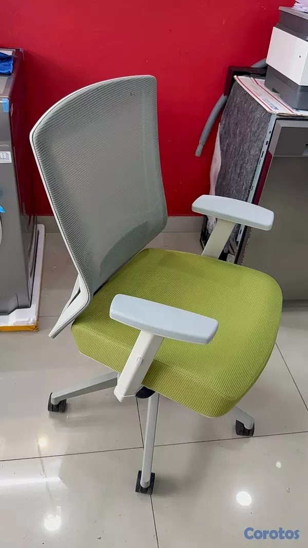 articulos de oficina - 🪑💼 Silla de oficina ergonómica – Cómoda y moderna 3
