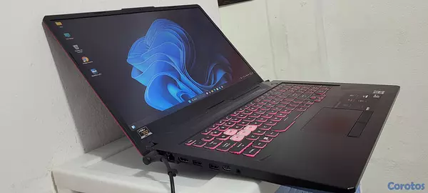computadoras y laptops - Asus TUF 17 Pulg Ryzen 5 Ram 16gb ddr4 Disco 512gb SSD Nvidea Gtx 1650 4gb 2