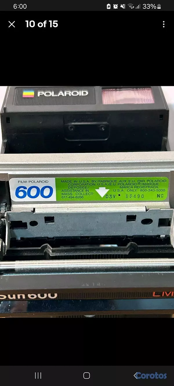 camaras y audio - venta cámara polaroid 1983, buenas condiciones, funcional.  10