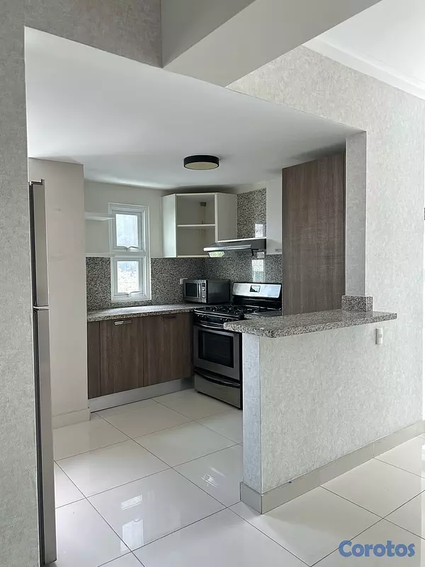 apartamentos - Apartamento en Alquiler de 2 Habitaciones con Línea Blanca - Piantini  5