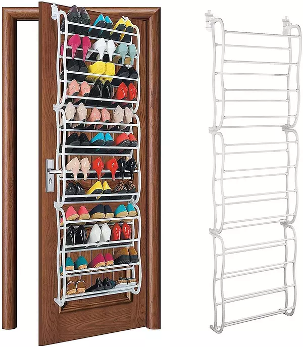 decoración y accesorios - Zapatera Organizador Colgante para Puerta Clóset Resistente Práctica Espacio 6