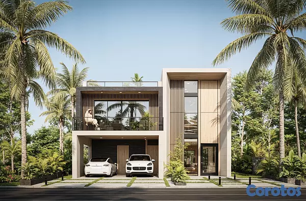 casas vacacionales y villas - venta de Villa Luxury en playa nueva Romana diseño de lujo y primera  5
